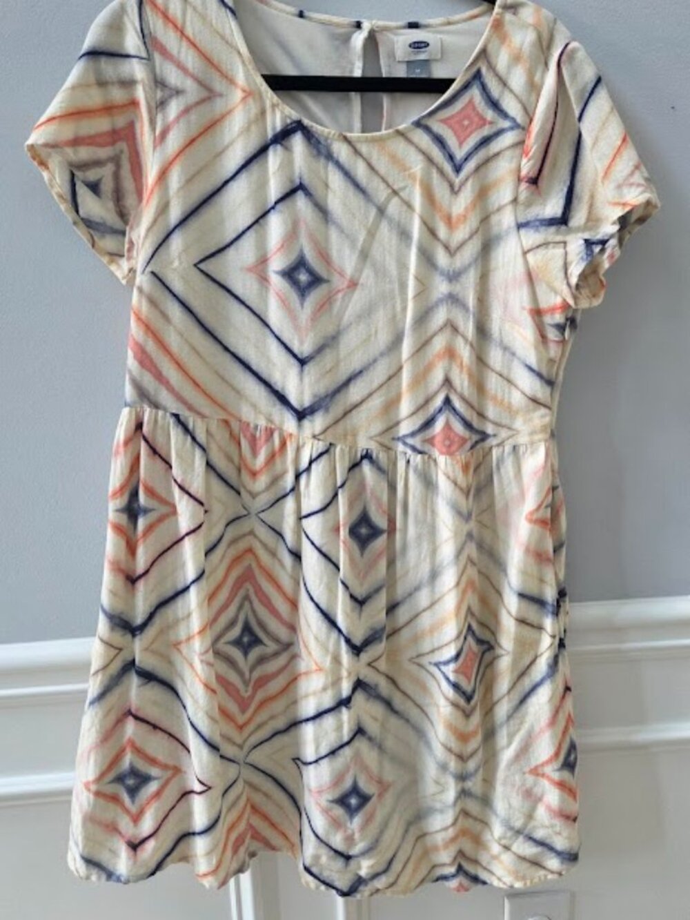 Diamond Tie Dye Dress